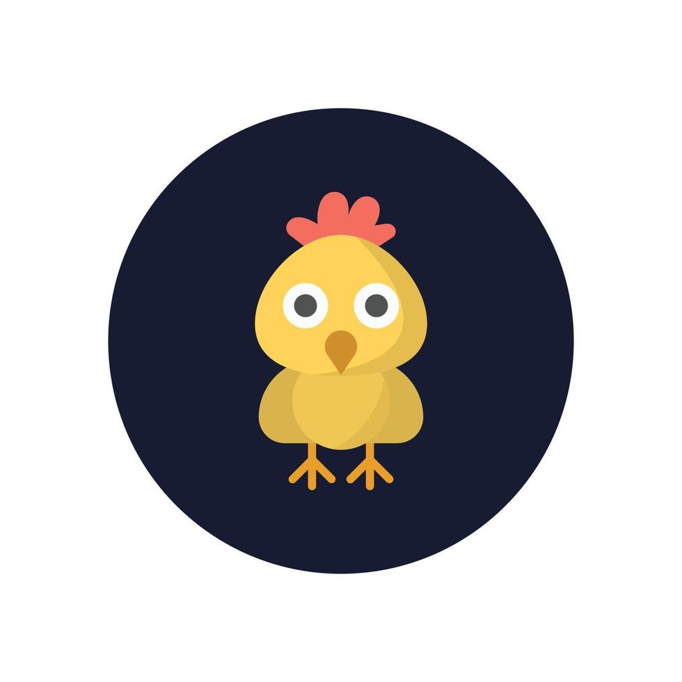 Chick bird Vector icon which is suitable for commercial work and easily modify or edit it