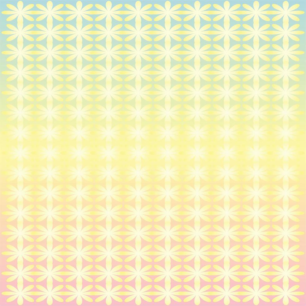 Background pattern flower vector
