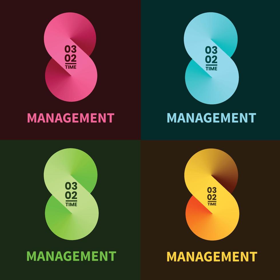 Time Management Logo vector