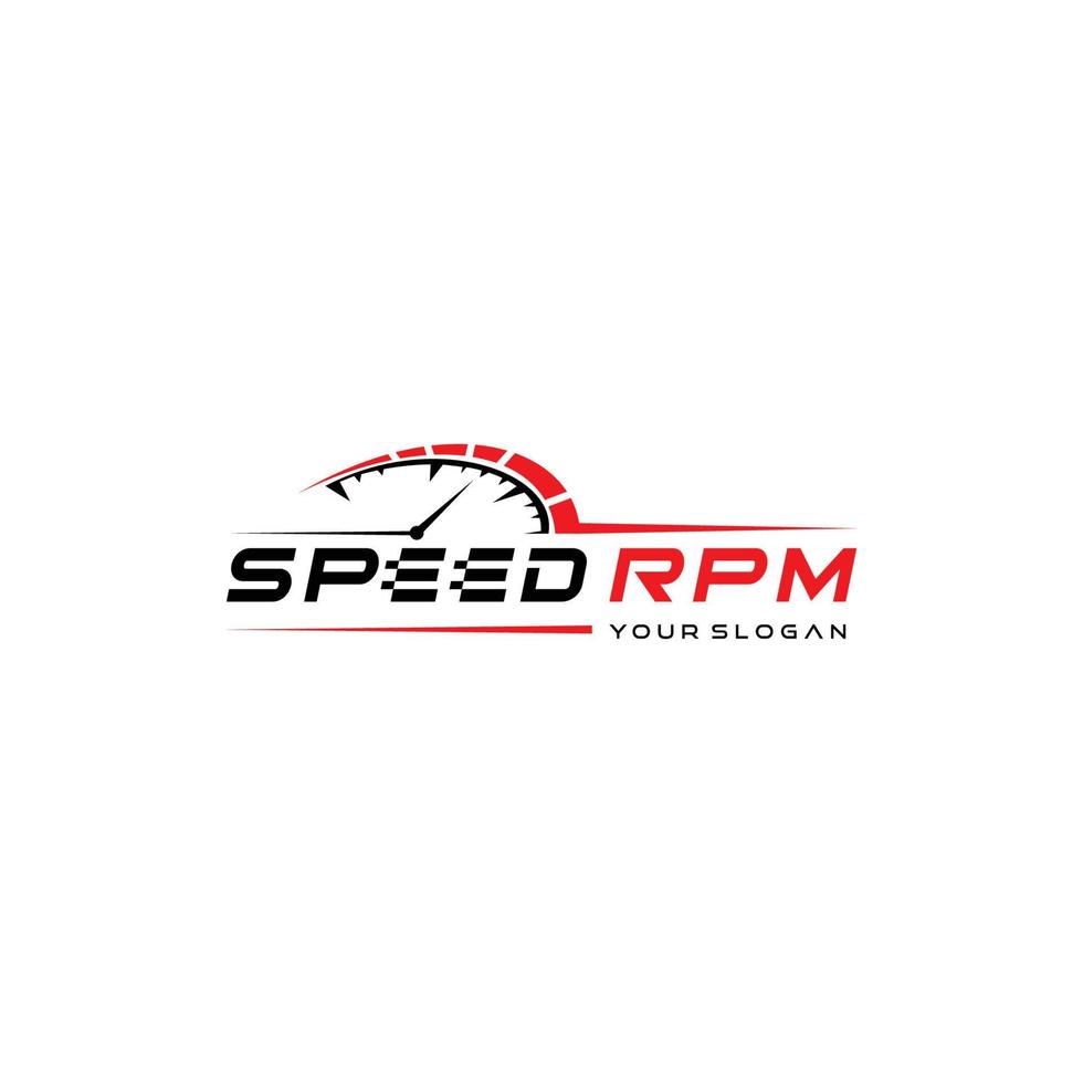 rpm vector logo gráfico plantilla moderna