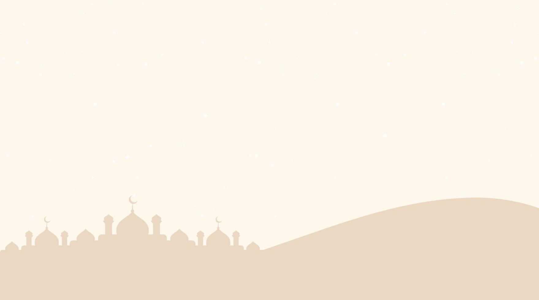 diseño de fondo islámico. fondo de ramadán kareem. fondo de eid mubarak vector