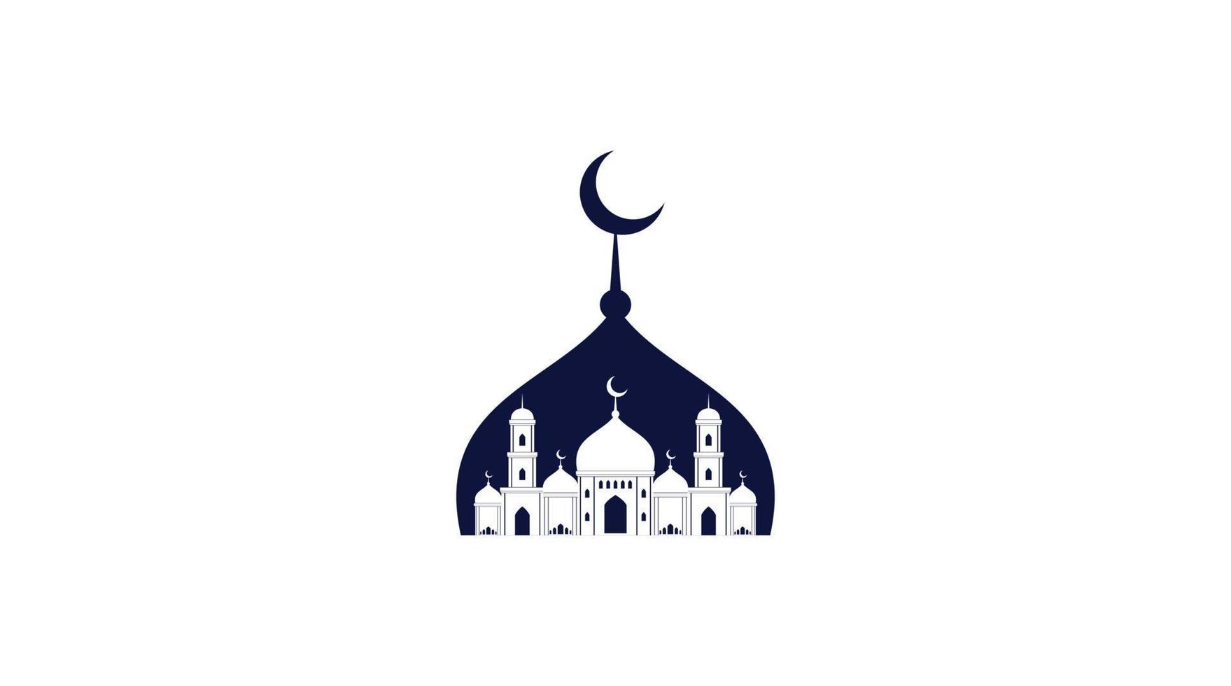 diseño de fondo islámico. fondo de ramadán kareem. fondo de eid mubarak vector