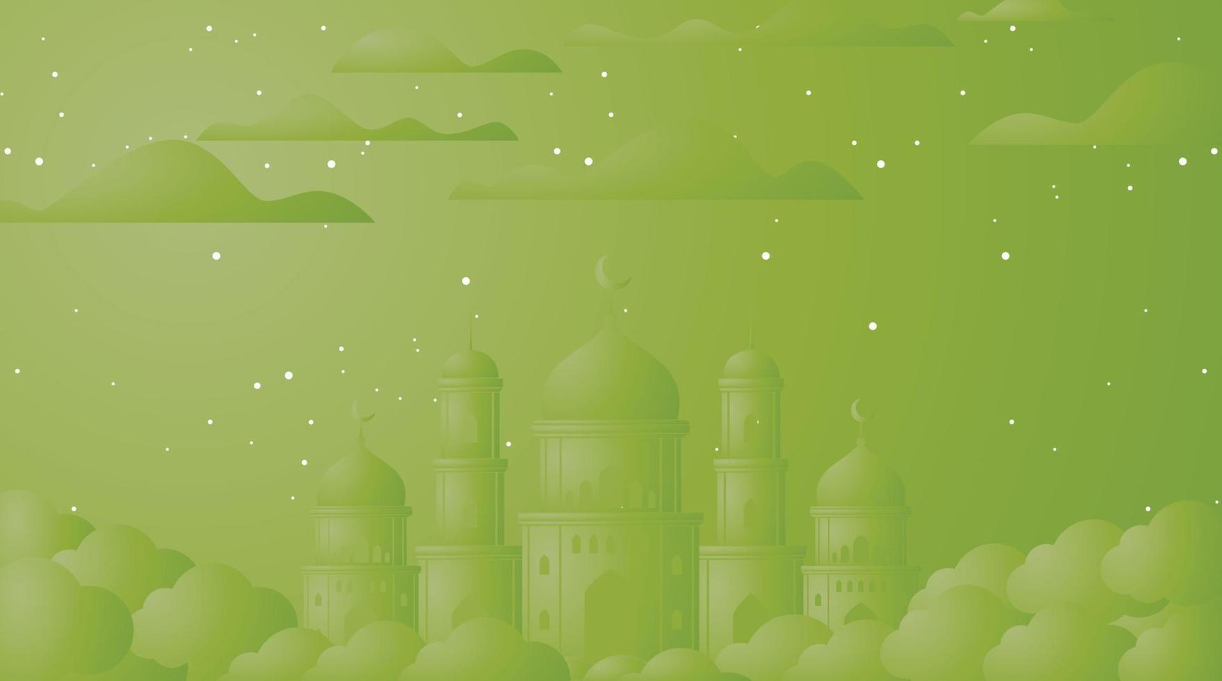 diseño de fondo islámico. fondo de ramadán. fondo de eid mubarak vector