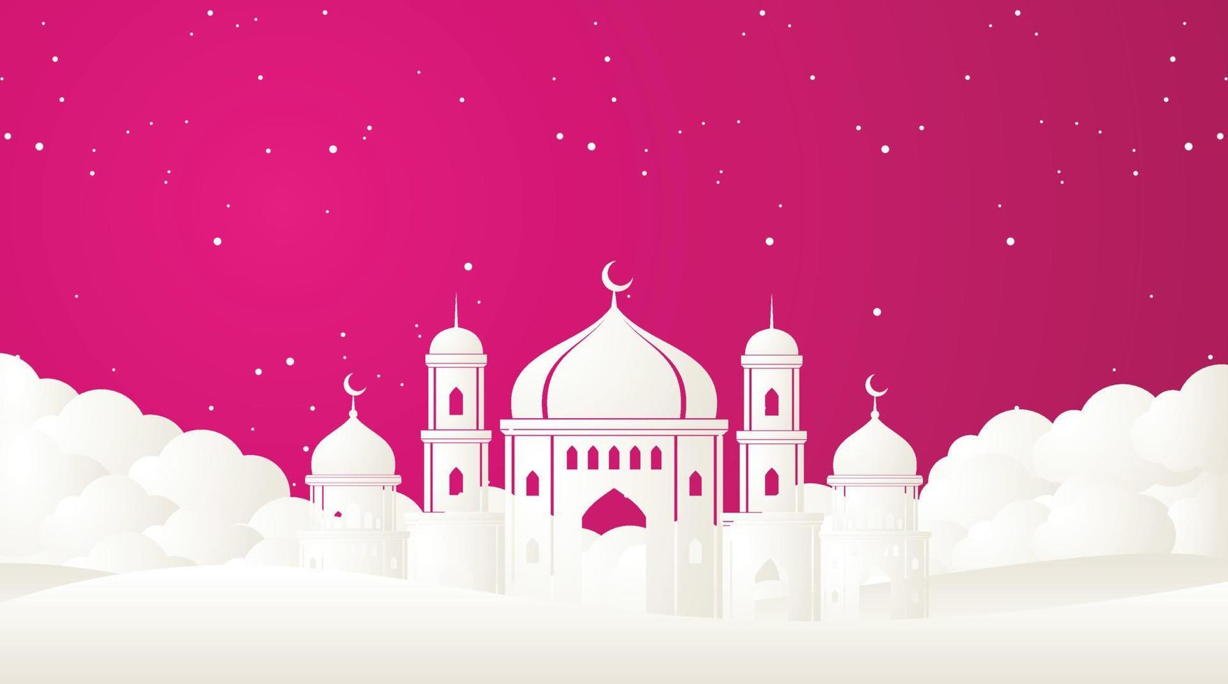 Islamic Background Design. Ramadan Background. Eid Mubarak Background vector