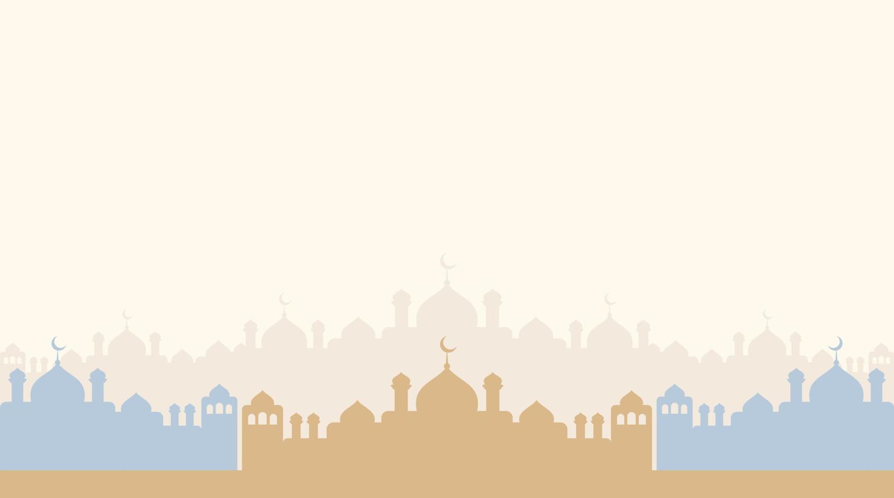 Islamic Background Design. Ramadan Background. Eid Mubarak Background vector