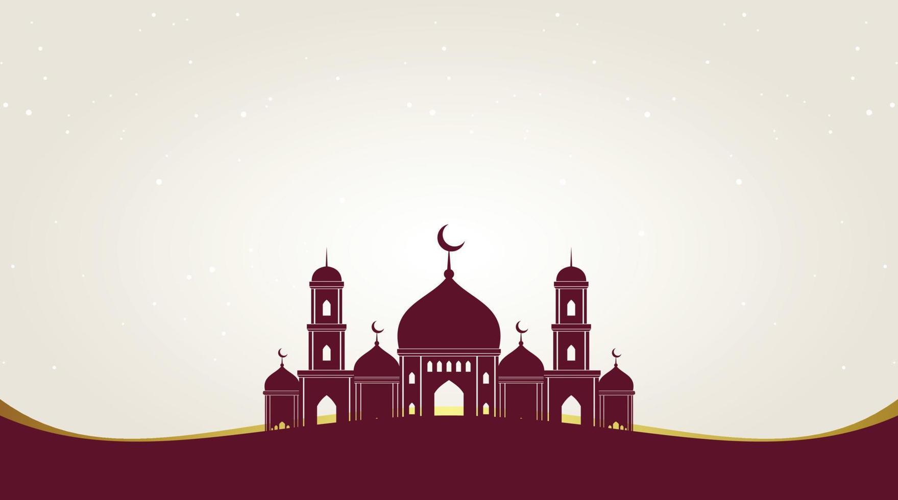 diseño de fondo islámico. fondo de ramadán. fondo de eid mubarak vector