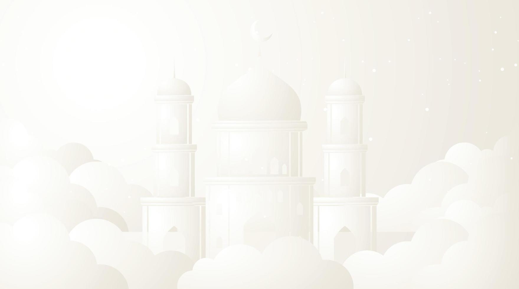 Islamic Background Design. Ramadan Background. Eid Mubarak Background vector