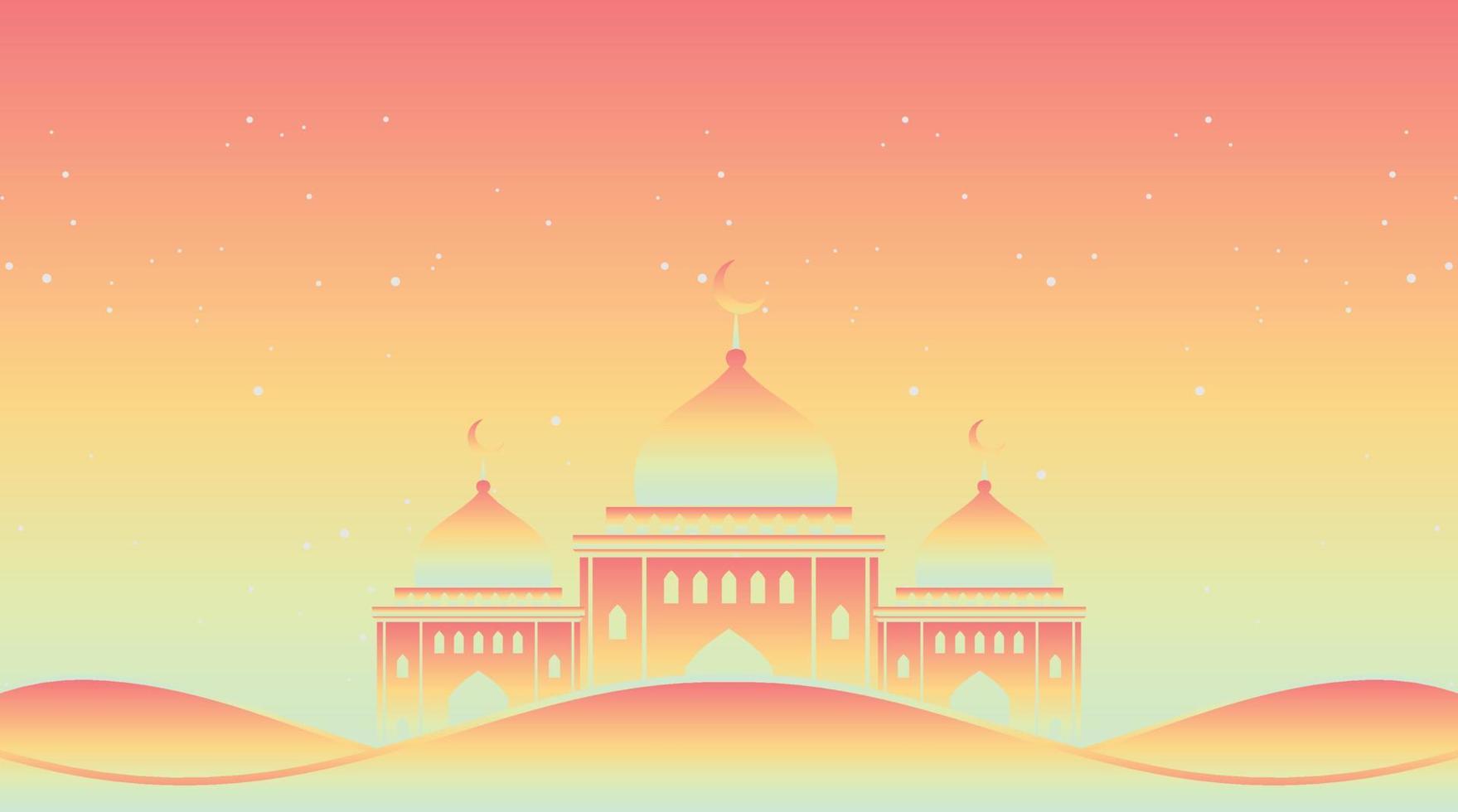 diseño de fondo islámico. fondo de ramadán kareem. fondo de eid mubarak vector