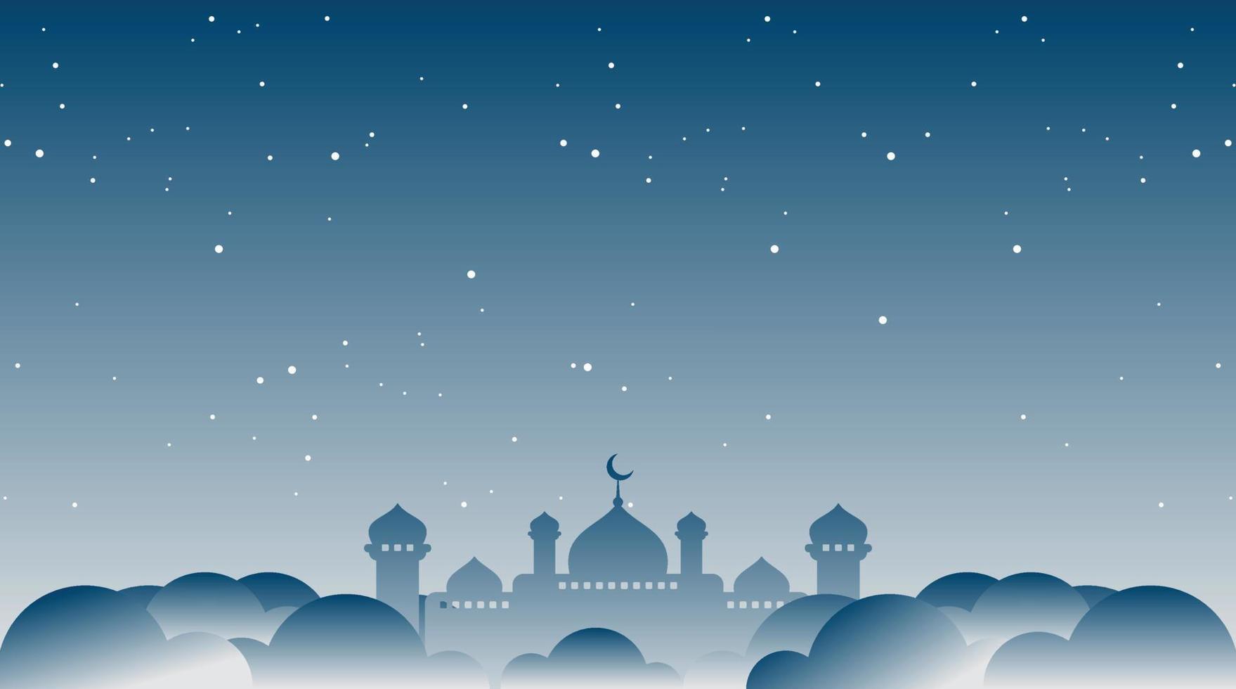 diseño de fondo islámico. fondo de ramadán kareem. fondo de eid mubarak vector