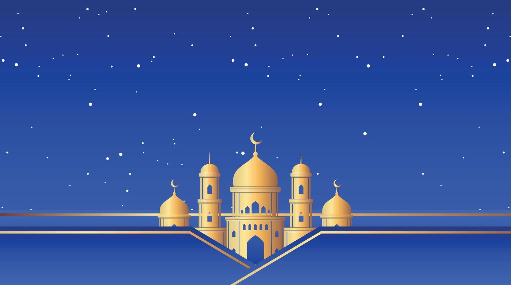 diseño de fondo islámico. fondo de ramadán. fondo de eid mubarak vector