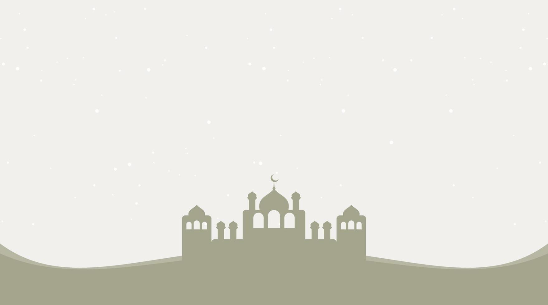 diseño de fondo islámico. fondo de ramadán. fondo de eid mubarak vector