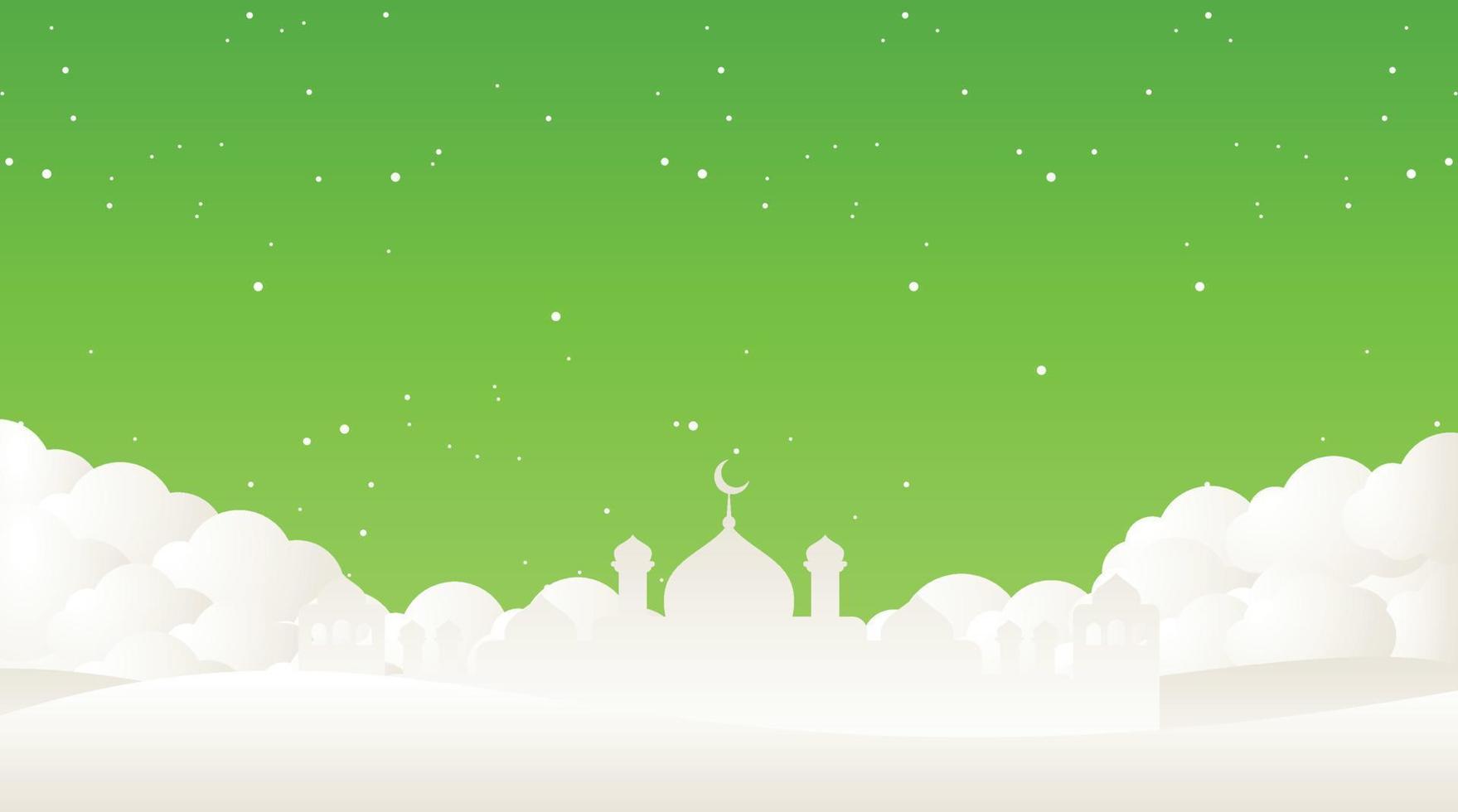 diseño de fondo islámico. fondo de ramadán. fondo de eid mubarak vector