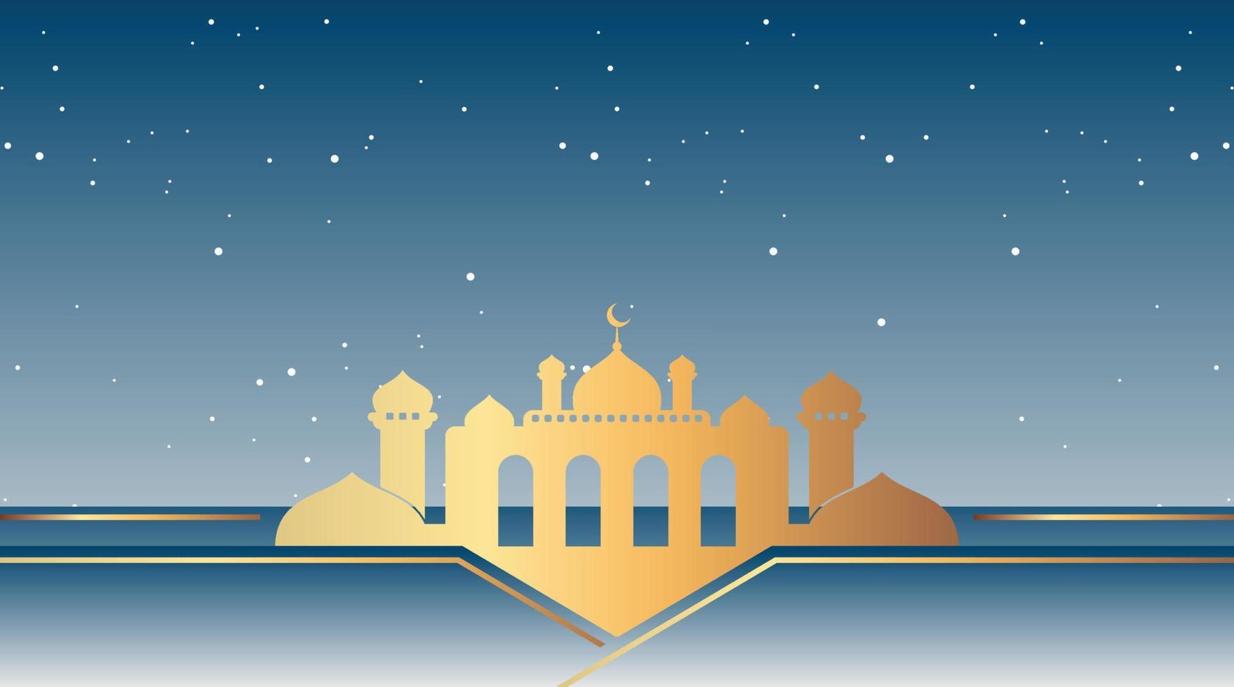 diseño de fondo islámico. fondo de ramadán. fondo de eid mubarak vector