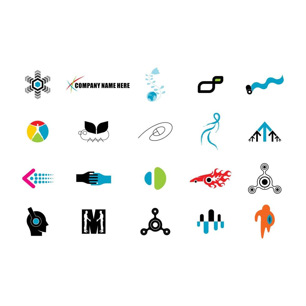 Creative Business Logo Icon Design vector