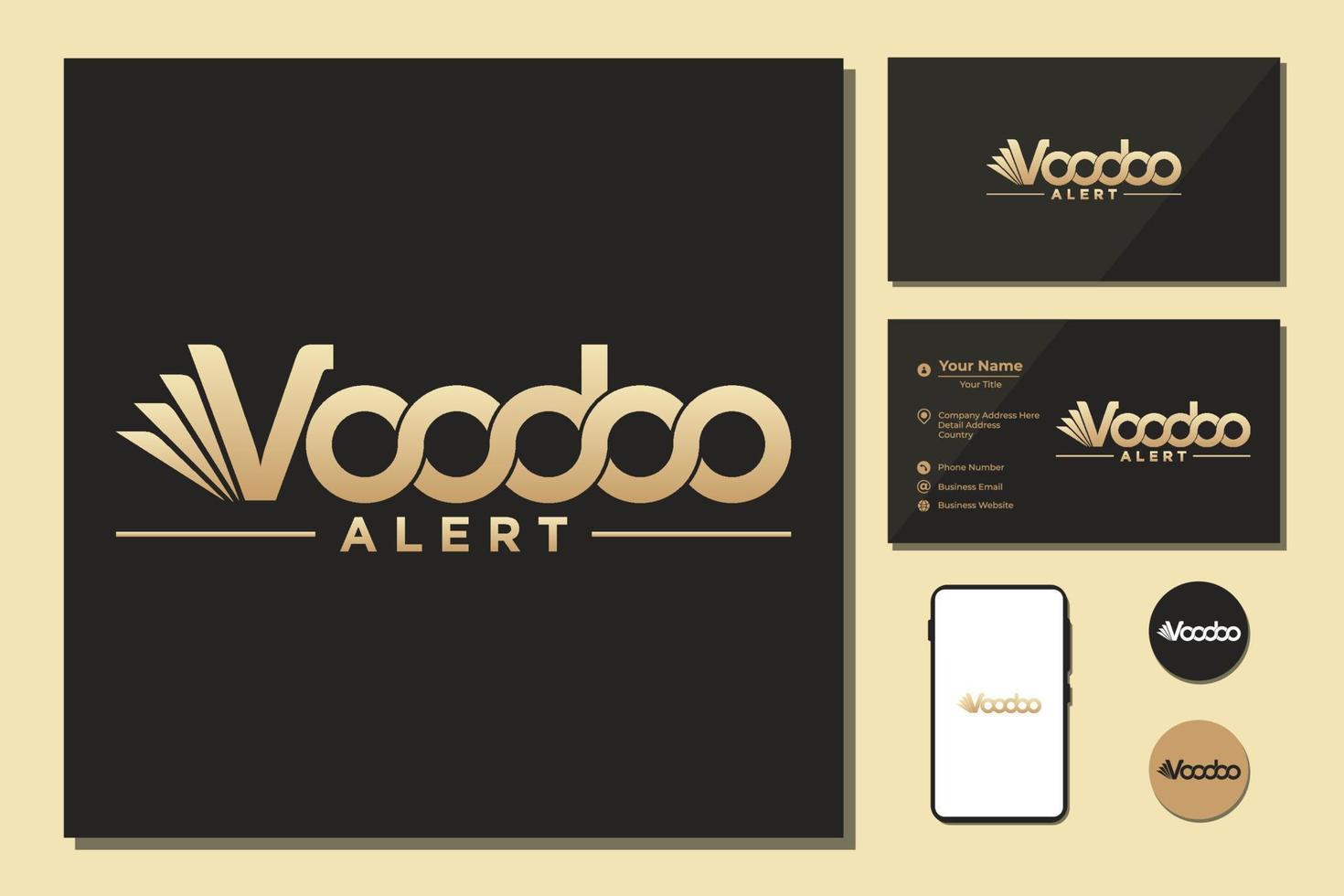 Letter v for business cards logo design vector