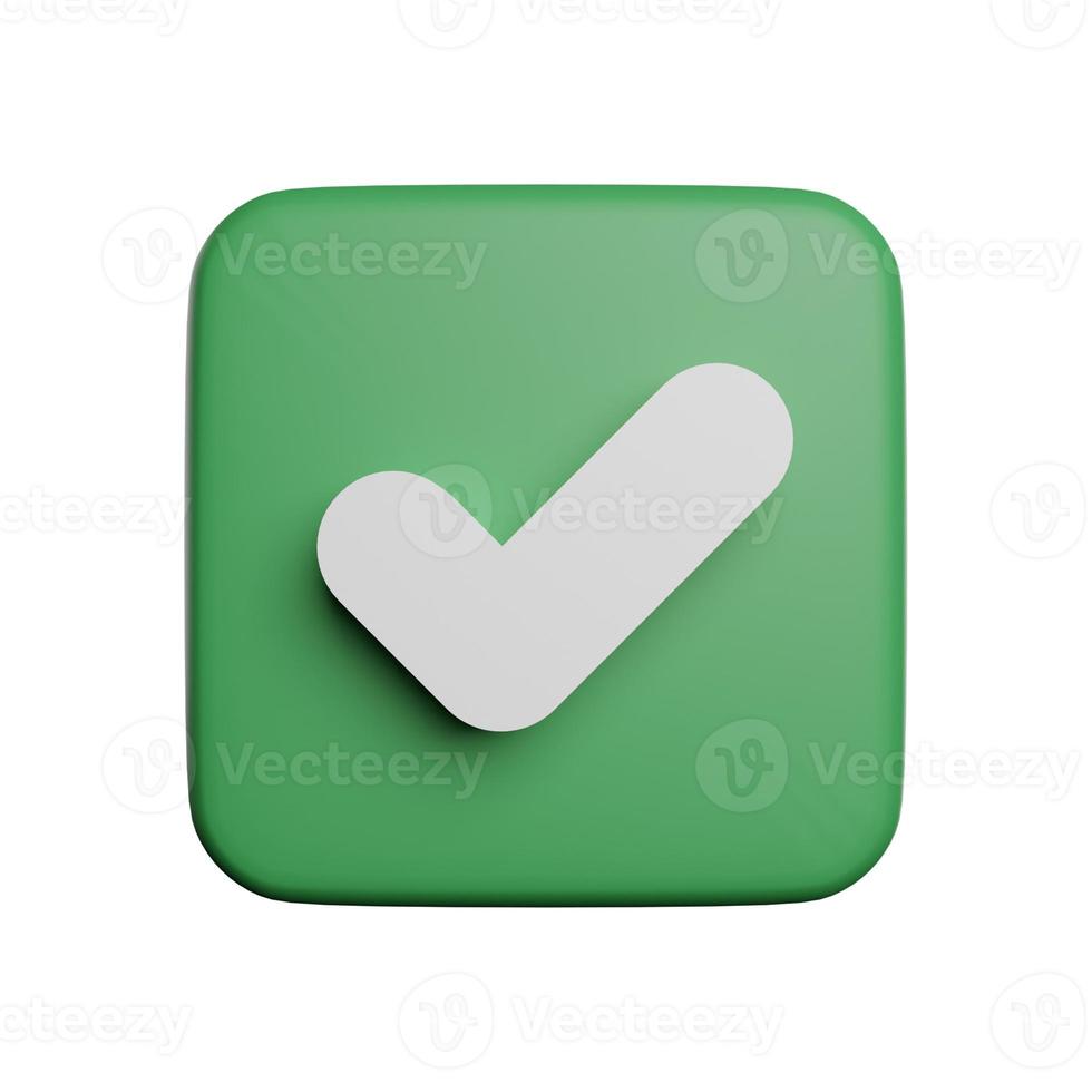 Checklist box 3d icon photo high quality