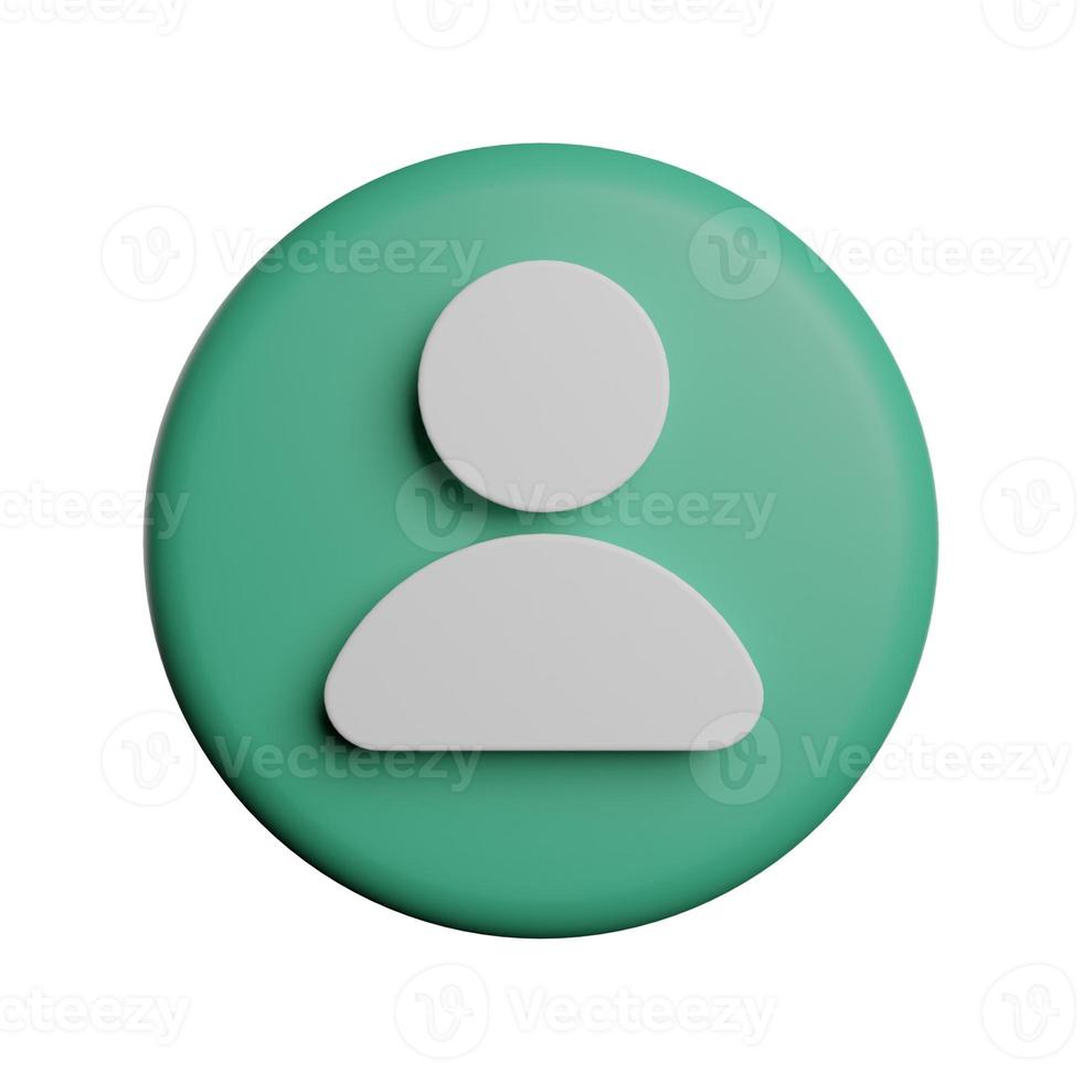 Contact sign 3d icon photo high quality