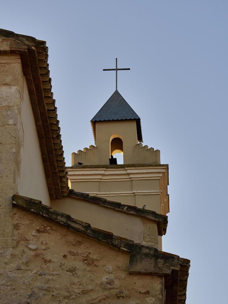 Views of the town of Lugar nuevo de Fenollet, Spain photo