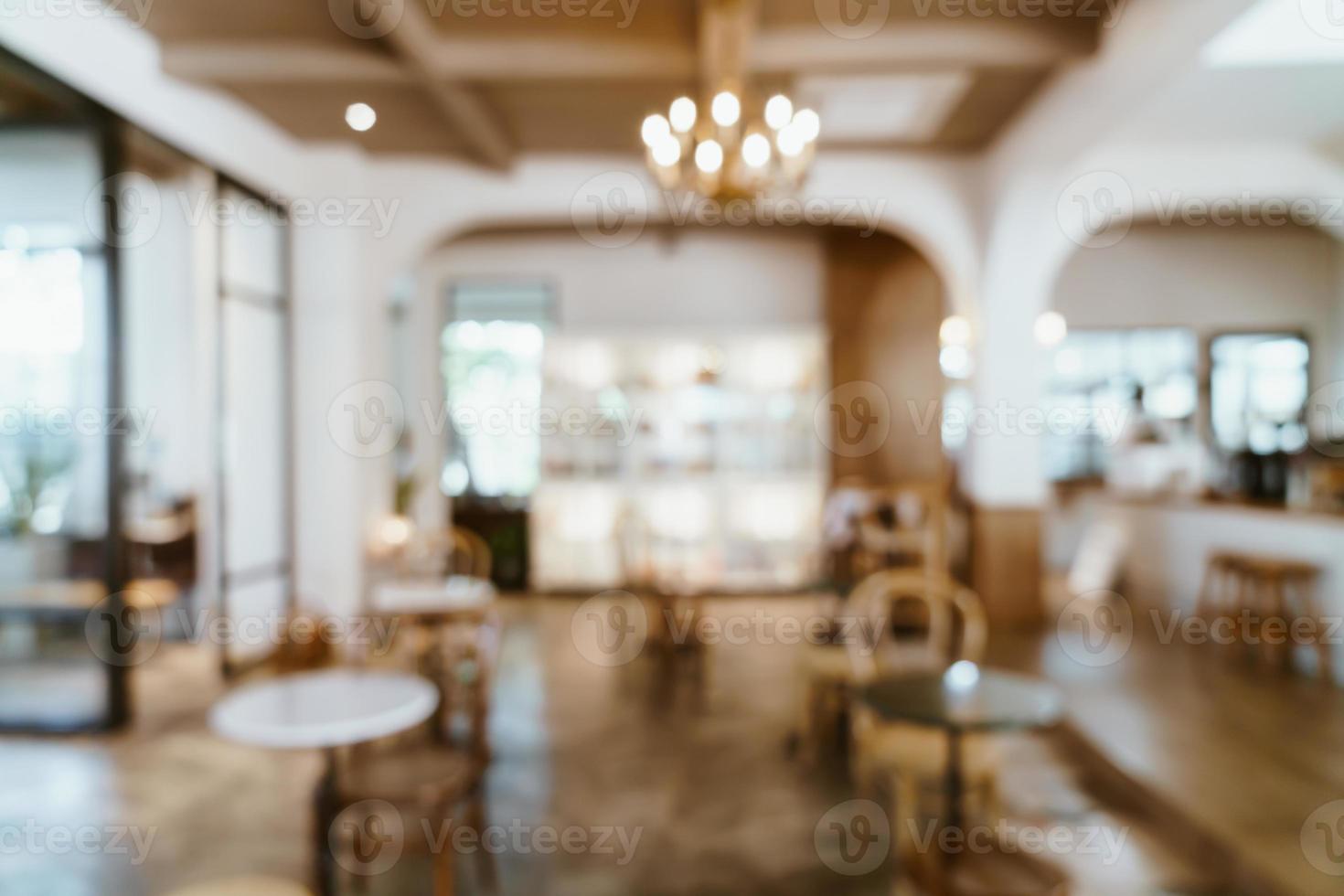 abstract blur coffee shop cafe and restaurant photo
