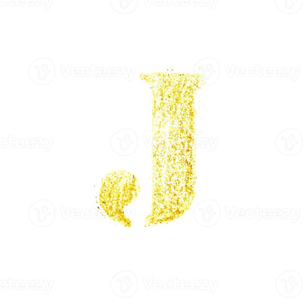 Crayon character alphabet and signs isolated over the white background photo