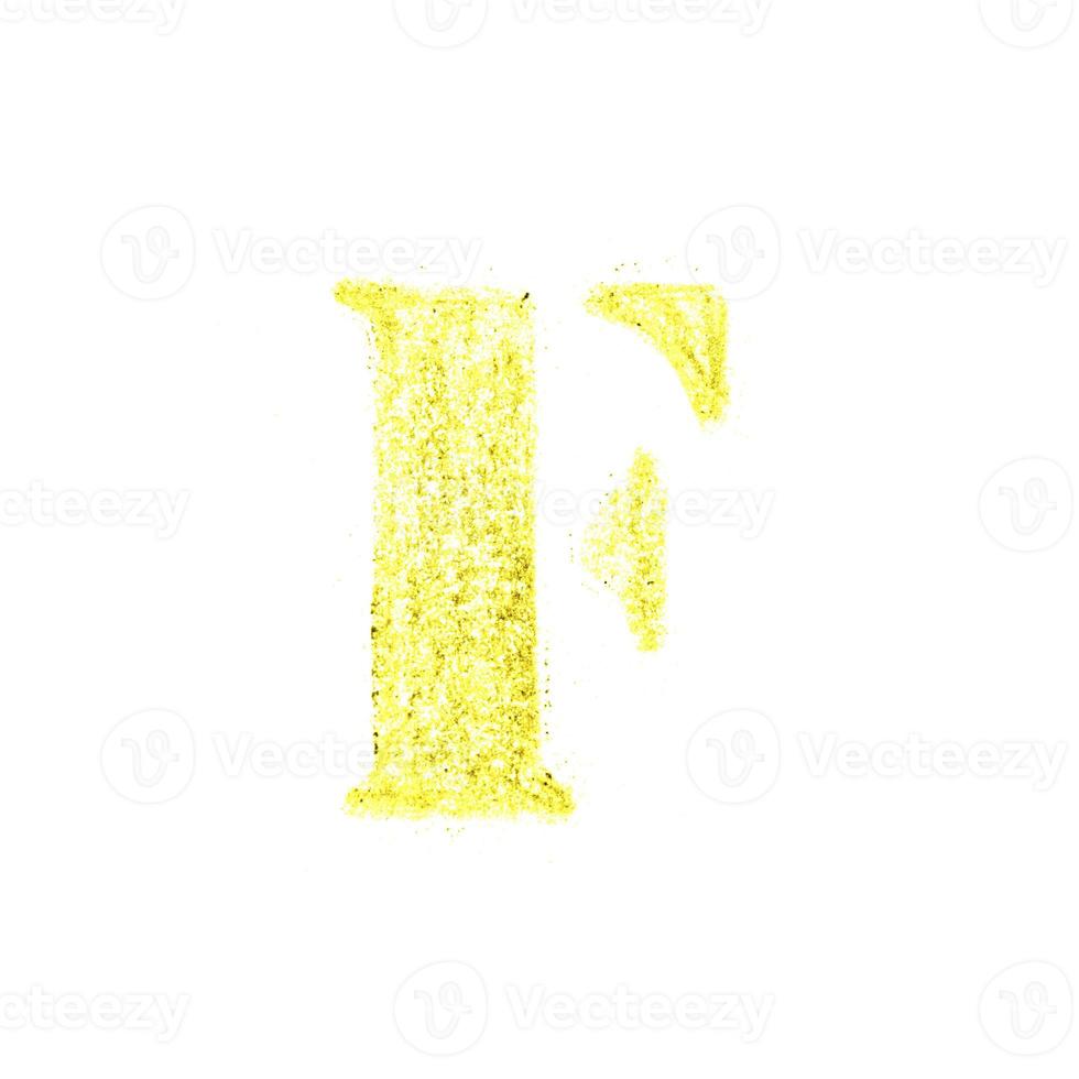 Crayon character alphabet and signs isolated over the white background photo