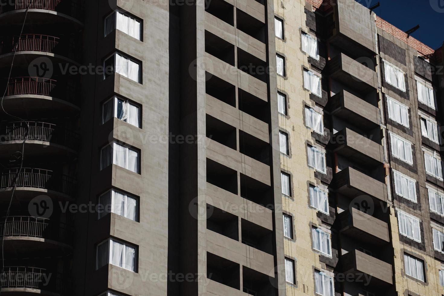 unfinished concrete building. photo