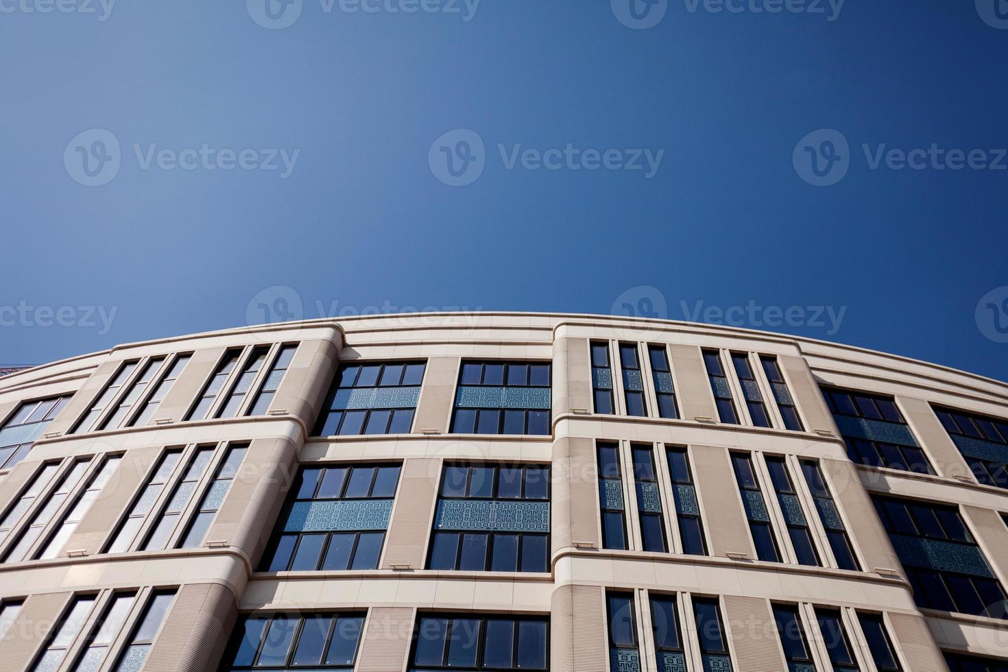 semicircular building over sky photo