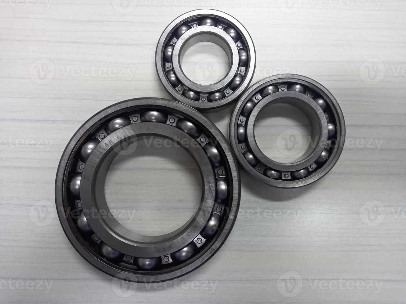 Ball Bearing on the table for bearing product photo purposes