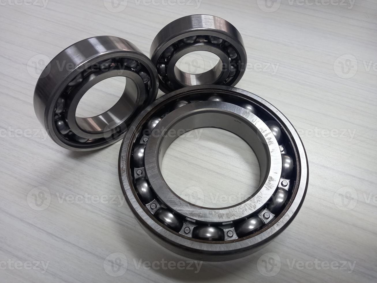 Ball Bearing on the table for bearing product photo purposes