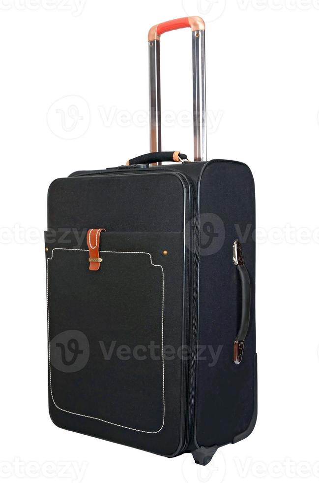 black travel suitcase photo