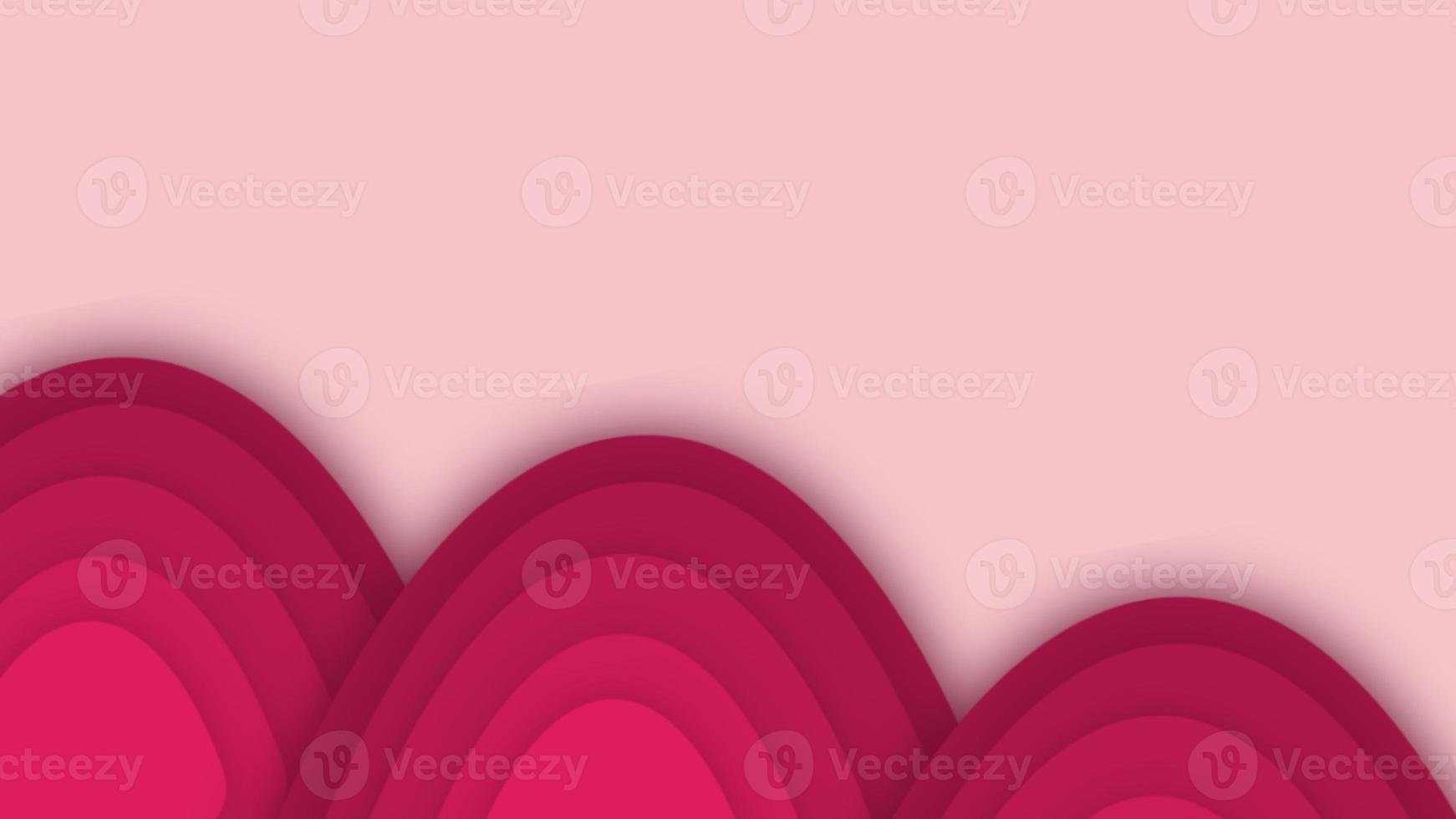 Land or liquid abstract and pattern backgrounds illustration with gradient color of red pink. This background is suitable for presentation, poster, wallpaper, personal website, UI and UX experiences. photo