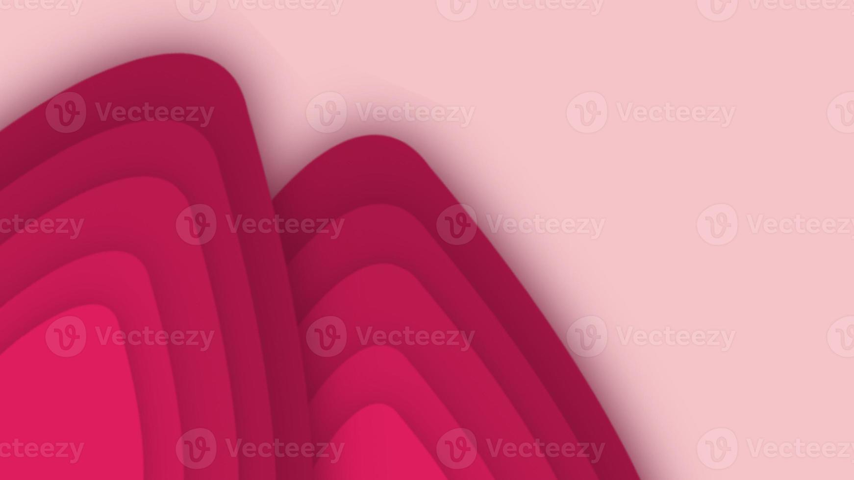 Land or liquid abstract and pattern backgrounds illustration with gradient color of red pink. This background is suitable for presentation, poster, wallpaper, personal website, UI and UX experiences. photo