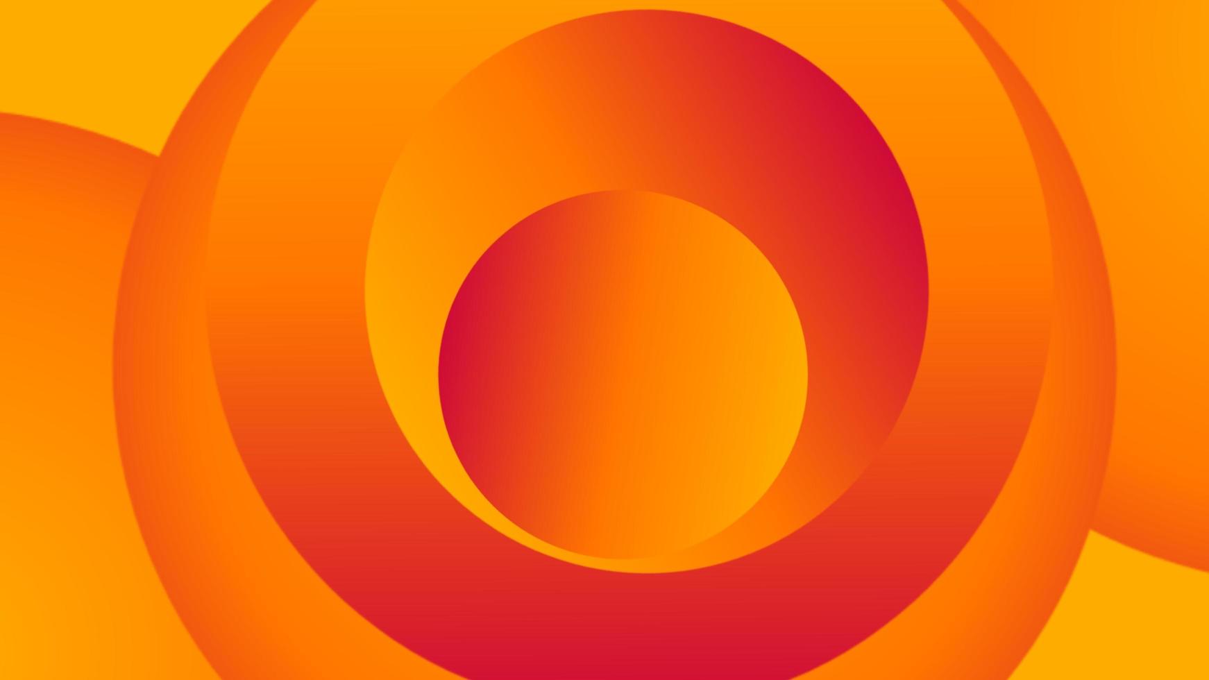 Circles geometry gradient background with yellow and orange color combination. Presentation background design. Suitable for presentation, poster, wallpaper, personal website, UI and UX experiences. photo