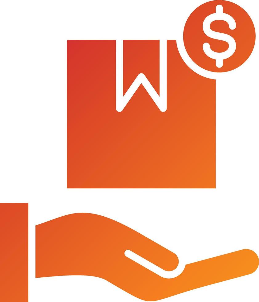 Cash on Delivery Icon Style vector