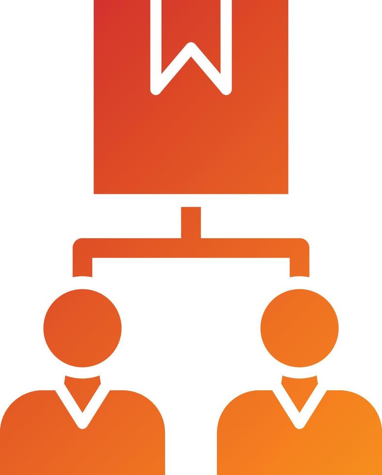 Parcels Distribution Icon Style vector