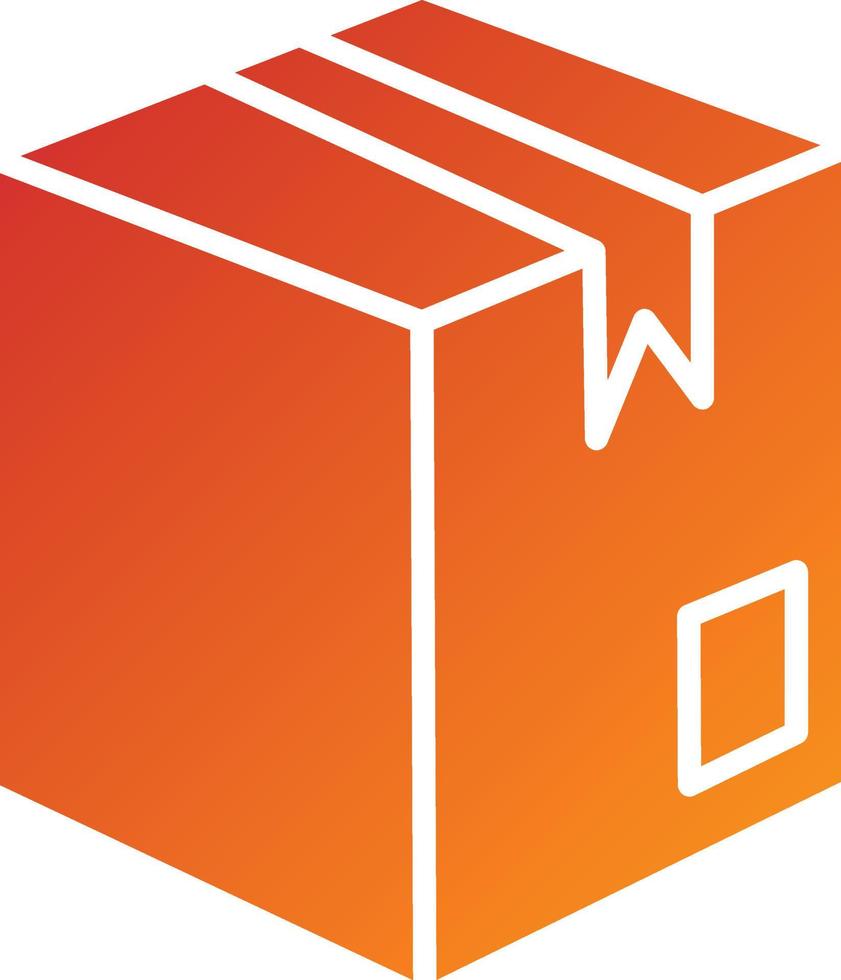 Package Box Icon Style vector