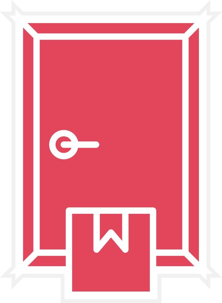 Door Delivery Icon Style vector