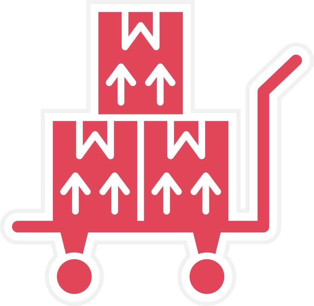 Trolley Icon Style vector