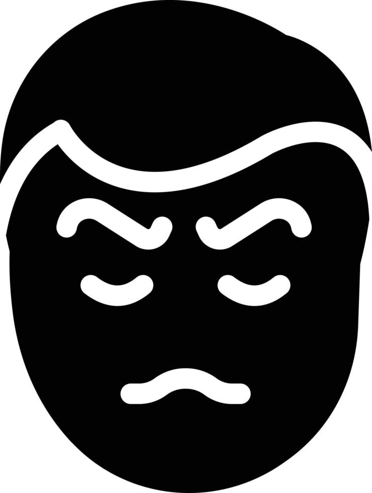 angry vector illustration on a background.Premium quality symbols. vector icons for concept and graphic design.