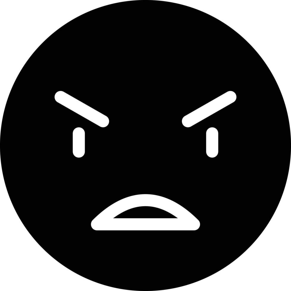 angry emoji vector illustration on a background.Premium quality symbols. vector icons for concept and graphic design.