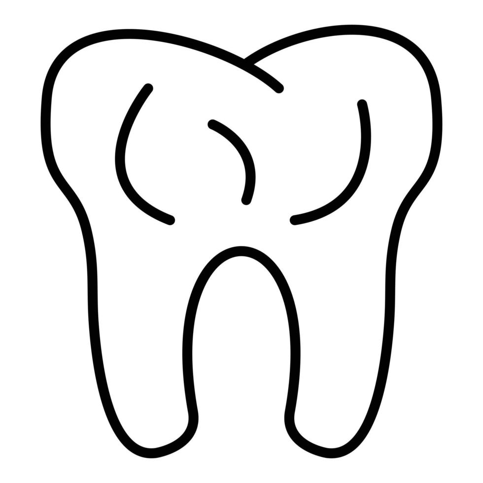 Teeth Icon Style vector