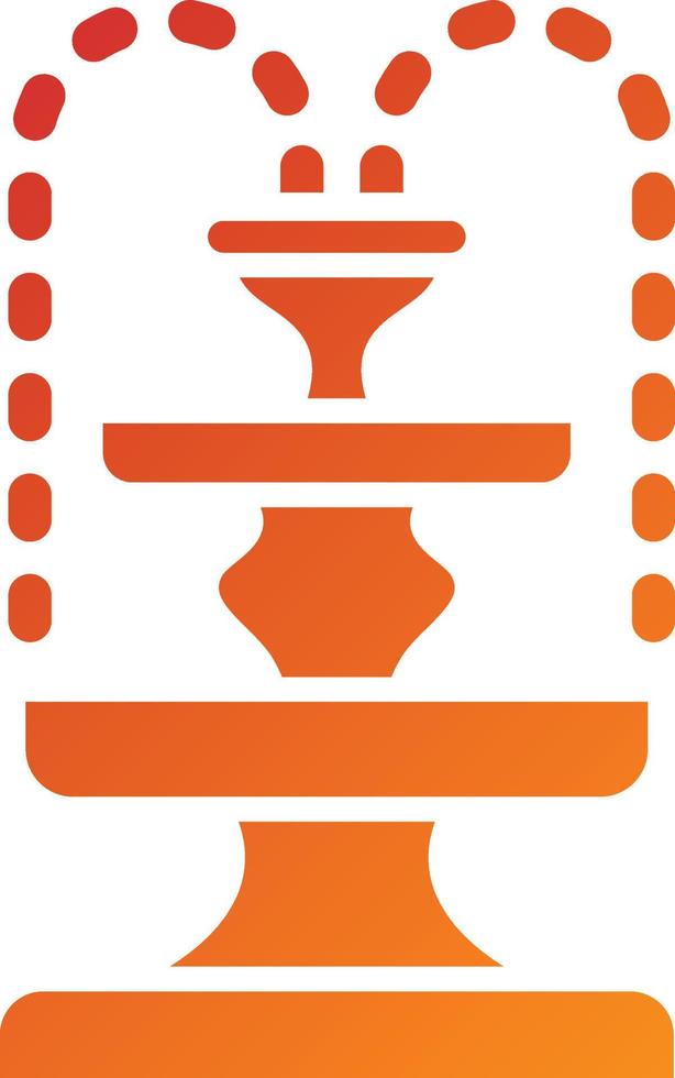 Fountain Icon Style vector