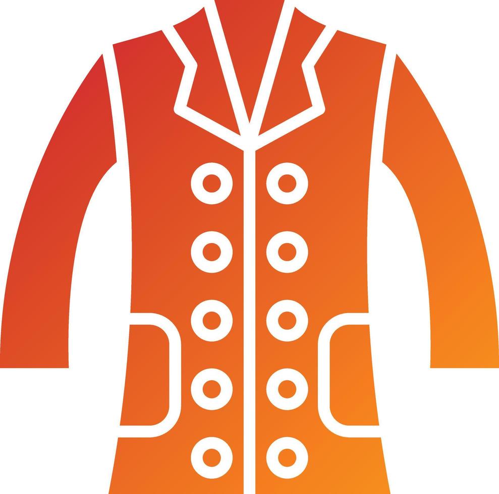 Lab Coat Icon Style vector