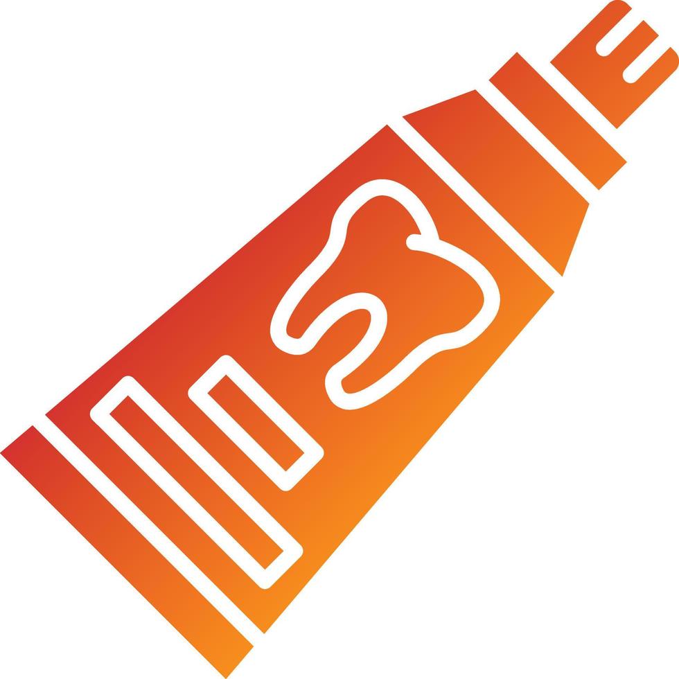 Tooth Paste Icon Style vector
