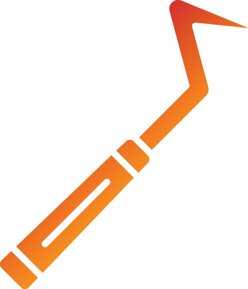 Dental Probe Icon Style vector
