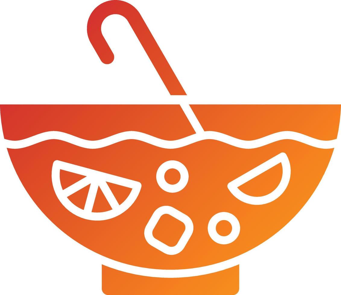 Birthday Punch Icon Style vector