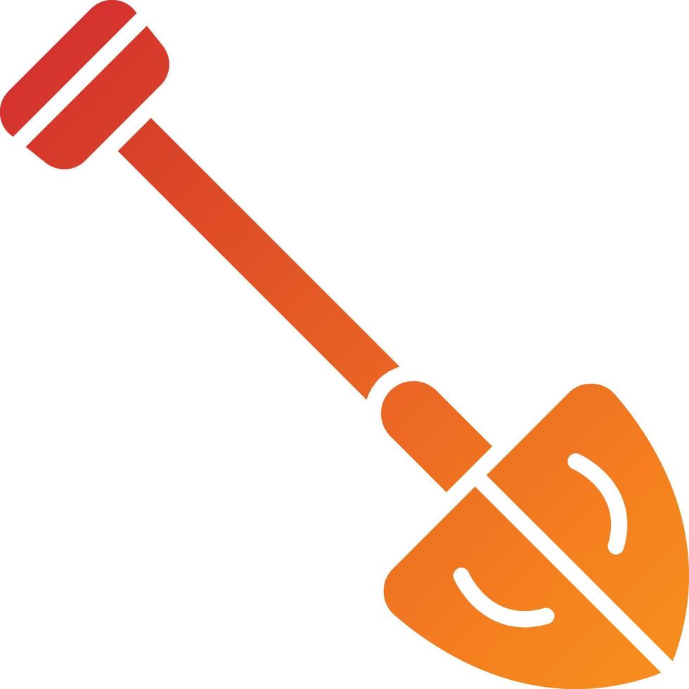 Shovel Icon Style vector