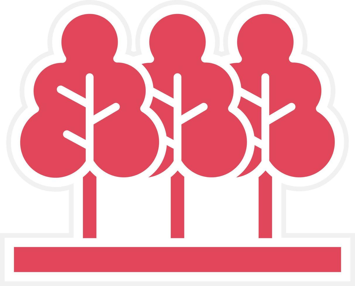Forest Icon Style vector