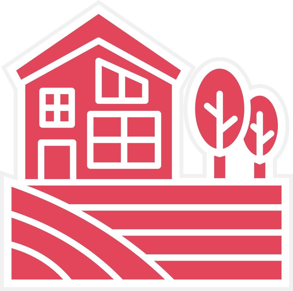 Village Icon Style vector
