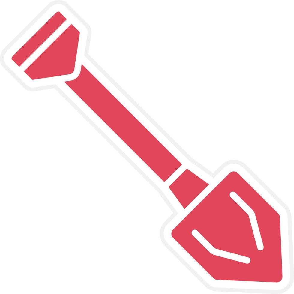 Shovel Icon Style vector